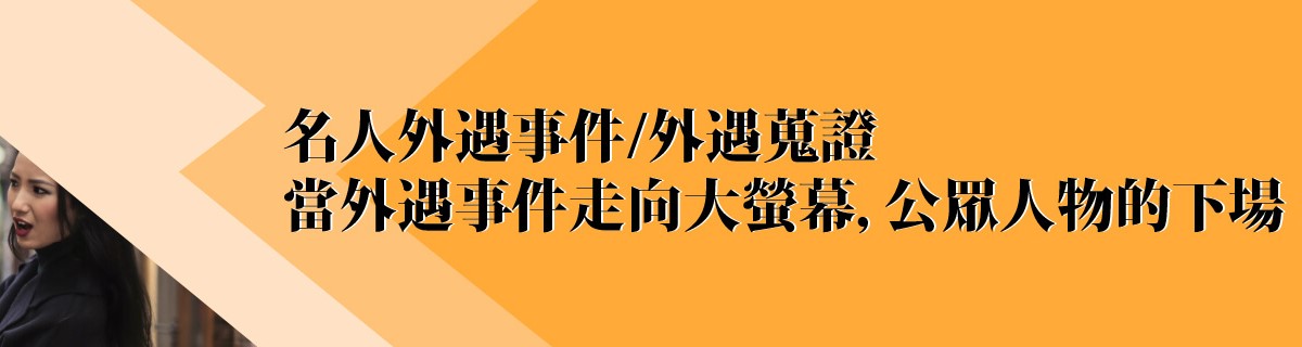 名人外遇事件/外遇蒐證